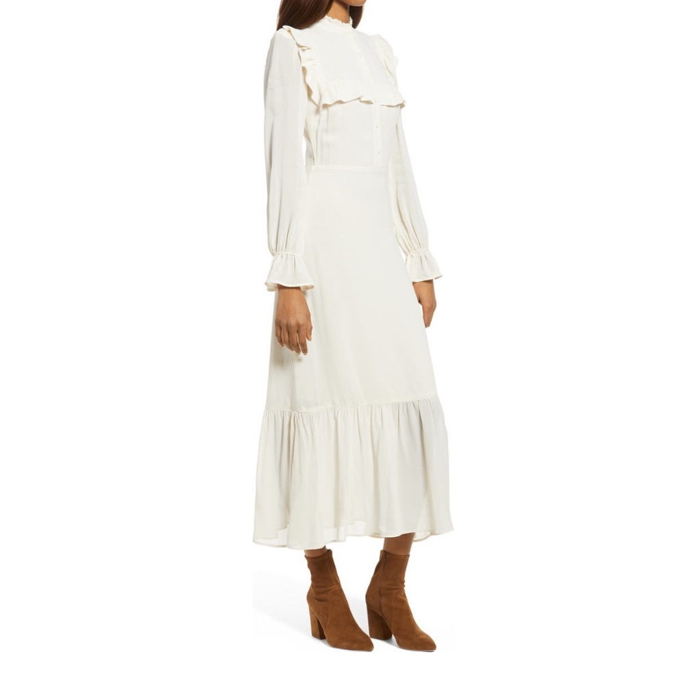 Reformation Ruffle Dress - Picture 3 of 8